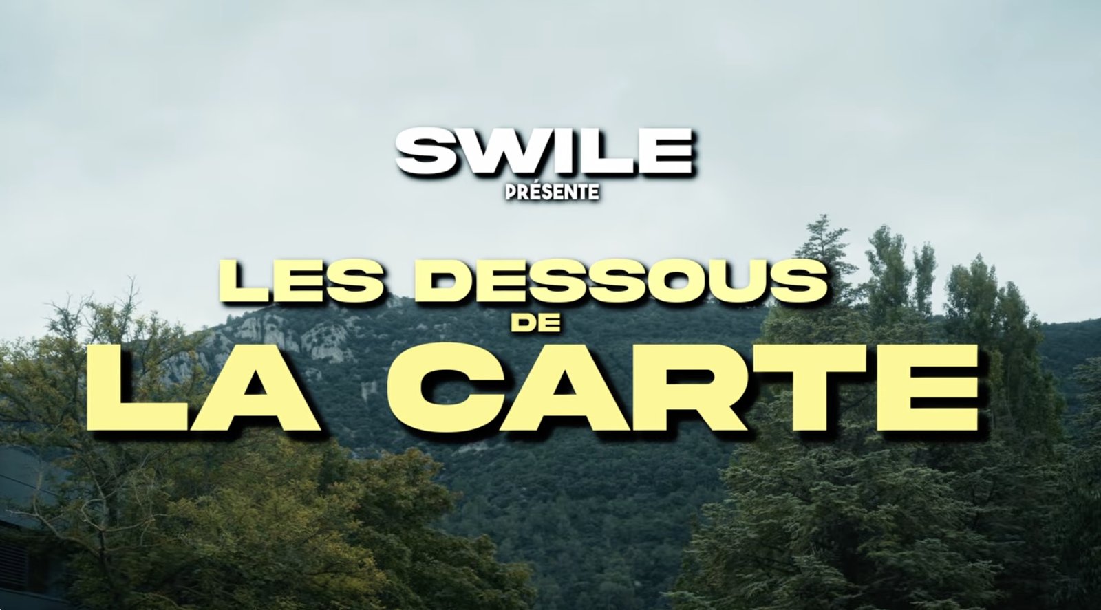 Carton d'ouverture du film Les dessous de la carte.